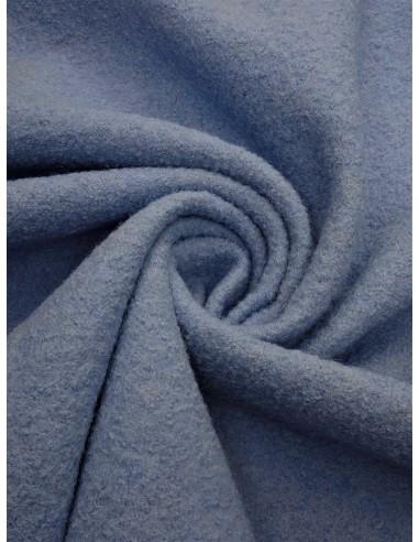 Tissu laine bouillie mélangé