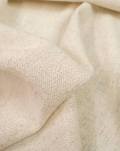 Tissu Lin naturel mélangé